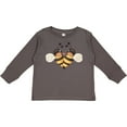 thumbnail image 3 of Inktastic Valentine's Day Bumble Bees Boys Long Sleeve Toddler T-Shirt, 3 of 5