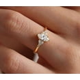 thumbnail image 4 of vylahjewellery 14K Rose Gold Moissanite Diamond Engagement Ring 1.50 Ct Marquise Cut Mother's Day Gift, 4 of 6