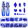 thumbnail image 3 of Diamantes de imitación para uñas, cristales, gemas, cuentas de uñas de varios tamaños, para uñas, manualidades, joyería, 3 of 5