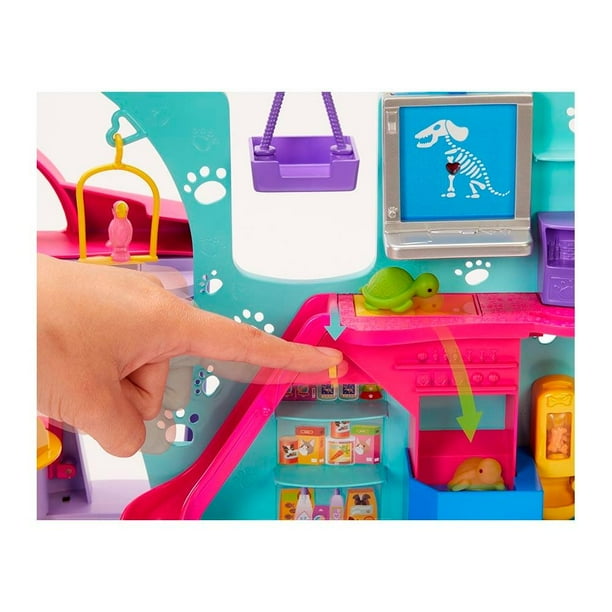 Set de Juego Polly Pocket Clínica Veterinaria Bodega Aurrera en