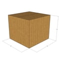 thumbnail image 3 of 14x14x12 Kraft Brown Corrugated Shipping Boxes, 32 ECT Single-Wall, Qty 25, 3 of 3