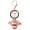 RD, variant on EGNMCR Keychains New Diamond Inlay Lovely Bee Lovely Key Chain Bag Car Key Pendant Key buckle