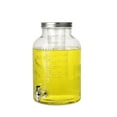 thumbnail image 5 of Hometrends Clear  Glass Beverage  Dispenser, 2 gallon ,2 piece, 5 of 5