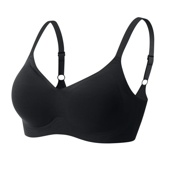 Sujetador Sexy para mujer sin anillos de acero, chaleco Sexy, lencería de talla grande, sujetadores de lactancia con aros Fridja nalpqowj35148