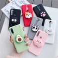 thumbnail image 2 of Funda de silicona con dibujos animados 3D para teléfono, carcasa con soporte para Samsung Galaxy S20, S21, FE Plus, Ultra S10, 5g, S10e Lite, S9, S8 Plus Fivean unisex, 2 of 2