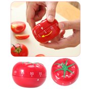 Clispeed Red Kitchen Timer Easy Use for Baking Cooking Pancakes Cakes