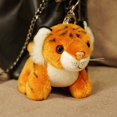 thumbnail image 3 of LLavero de peluche de Animal de dibujos animados para niña, llavero creativo de 10cm, Mini Tigre, juguete de peluche, 1 unidad, 3 of 4
