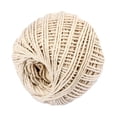 thumbnail image 1 of Cotton Thread Weave Socks Clothes Handicraft Multicolored Softness Knitting Hats Clothing Practicing Prop Sewing Rope Multicolored 100 Meters for Beginners DIY Ropes beige, 1 of 9