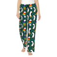 thumbnail image 1 of Fotbe Lgbt Penguin Pantalones de Pijama para Mujer, Pantalones de Dormir, Pantalones Pj con Cordón y Bolsillos-Small, 1 of 6