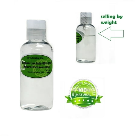 Dr.Adorable - Sodium Lactate 60% USP Natural Preservative 4 oz