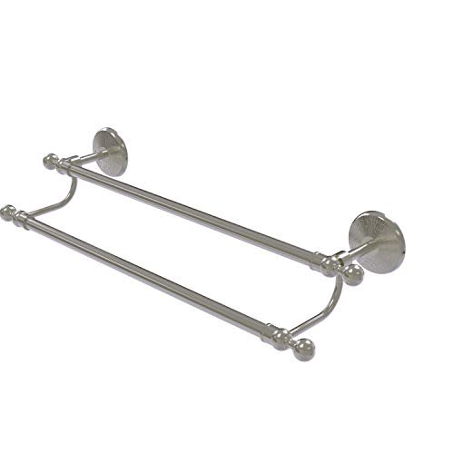 Barra de toalla doble de 30 pulgadas de la colección Monte Carlo - MC-72/30-SN Allied Brass MC-72/30-SN