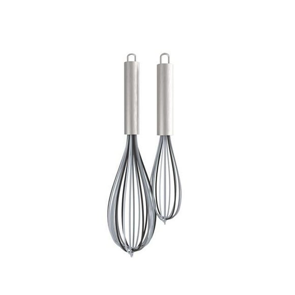 Core Home 6012600 Gray Silicone & Stainless Steel Whisk Set