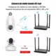thumbnail image 4 of Cámara De Seguridad Visión Nocturna Foco Cámara 2.4/5g Wifi,sensor De Movimiento,starcat Tc81,color Blanco, 4 of 8