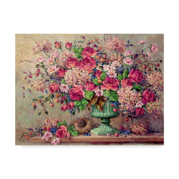 Trademark Fine Art ' Collettes Collection' Canvas Art by Barbara Mock