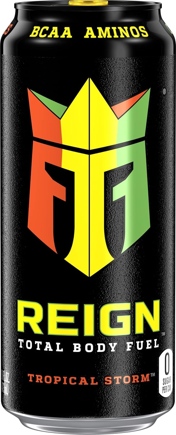 REIGN Total Body Fuel - Ultimate Variety Pack - 16 Fl Oz (Pack of 16)