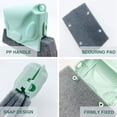 thumbnail image 3 of Cepillo mágico para limpieza de ventanas, cepillos creativos para limpieza de ranuras de puertas y ventanas, cepillo de descontaminación de cocina, cepillo deslizante fijoGris5pcs, 3 of 5