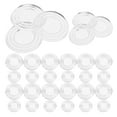 thumbnail image 1 of 40pcs Non adhesive Glass Table Top Bumpers Protective Pads, 1 of 9