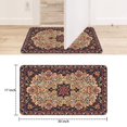 thumbnail image 6 of Boho Brown Carpet Welcome Door Mat Decorative Doormat Farmhouse Low-Profile Floor Rug Switch Mat for Home Indoor Outdoor Decorations 17 X 30 Inch, 6 of 6