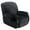Dark Grey, variant on Elastic Velvet Recliner Sofa Slipcover, Armchair Covers with Side Pocket, Non-Slip Furniture Protector, Silver Gray