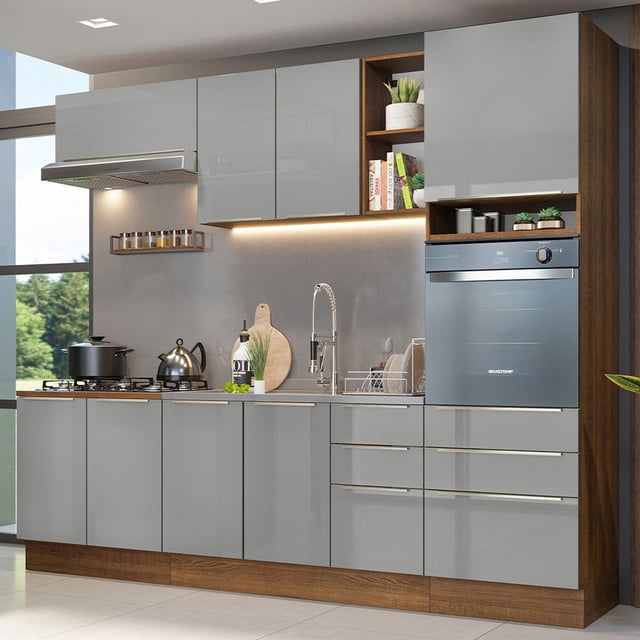Cocina Integral Completa Modular Madesa Lux 260cm MG 02