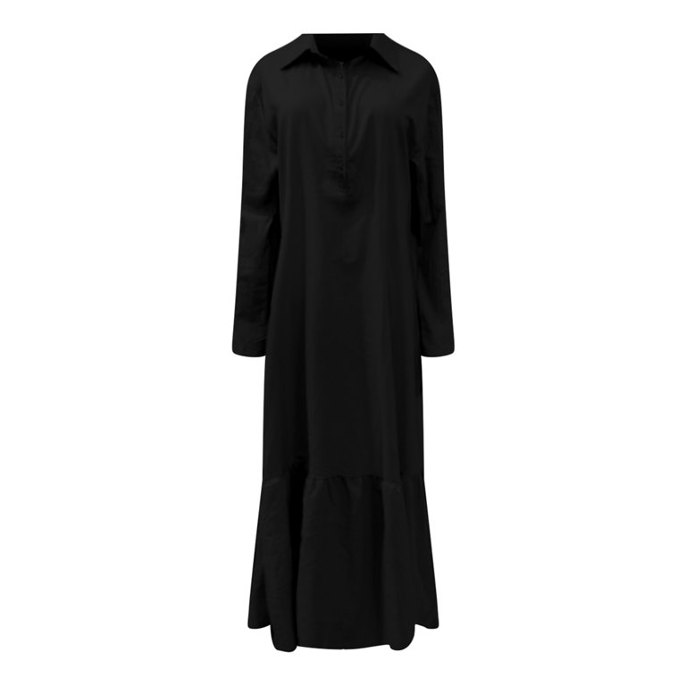 asymmetrical dress floral Y/Project Asymmetric Cotton Shirt Dress – DREEMS main image 0