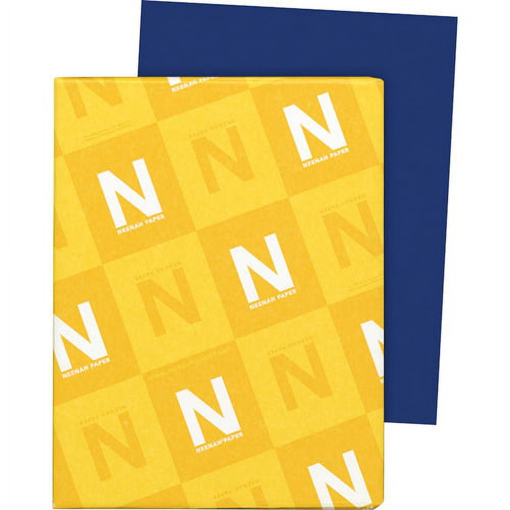 Astrobrights Laser, Inkjet Colored Paper Letter - 8 1/2" x 11" - 24 lb Basis Weight - 500 / Ream - Blast-off Blue