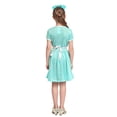 thumbnail image 5 of Glisme Girls Outfit Kids Doctor Dress Up Pretend Play Outfits Stage Performance Party Set Relax Matching Set Size 5-6 Years Sky Blue, 5 of 5