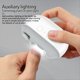 thumbnail image 2 of CortauñAs y Pulidora EléCtrica 2 en 1 Recargable por USB con Luz LED, Herramienta de Manicura AutomáTica para Adultos y NiñOs., 2 of 7