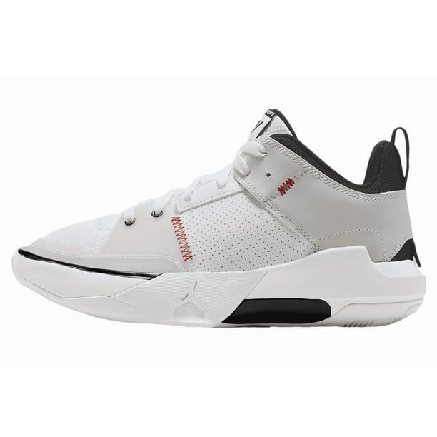 Ni - ke Ni - ke Air Jordan One Take 5 Basketball Shoes White Red Youth (GS) FD2338-106 New