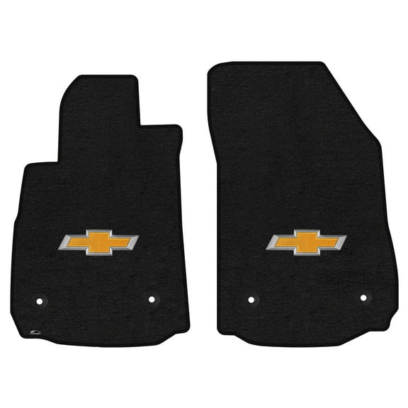 Lloyd Mats Custom Fit Floor Mats for Chevy Impala 2014.5-On LogoMat 2Pc Set Charcoal (New Body)