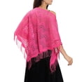 thumbnail image 1 of Elegant Lace Shawl Scarf for Bridal and Formal Occasions - Versatile Triangle Wrap for Evening Gowns and Stylish Party Accessory, 1 of 4