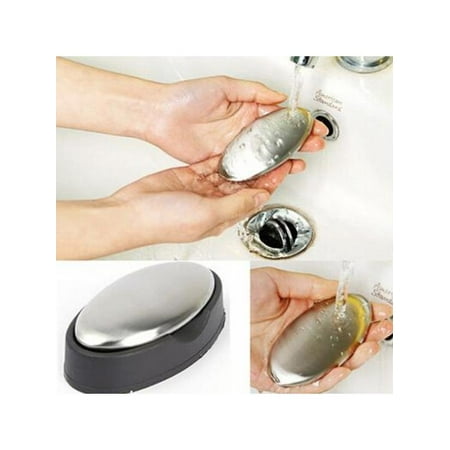 EWAVINC Stainless Steel Magic Soap Odor Removing Oval Deodorize Smell from (Best Way To Remove Musty Smell From Basement)