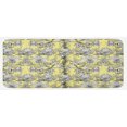 thumbnail image 1 of Grey and Yellow Kitchen Mat, Bohem Design with Flowers Leaves Swirls and Dots Image, Plush Decorative Kitchen Mat with Non Slip Backing, 47" X 19", Black and White, by Ambesonne, 1 of 1