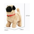 thumbnail image 4 of Plush Teddy Toy Puppy Electronic Interactive Pet Dog - Walking, Barking, Tail Wagging, Stretching Companion Animal for Kids Children, 4 of 4