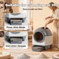 thumbnail image 5 of Furmax Self Cleaning cat Litter Box with Mat,Automatic Cat Litter Box for Multiple Cats with Safety Protection and App Control,A Complimentary Garbage Bag, 5 of 8