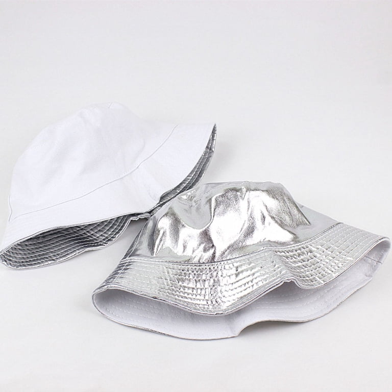 Sparkling Silver Women\'s Fedora Hat 1pc elegant womens fedora hat silvery chain - Temu main image 3