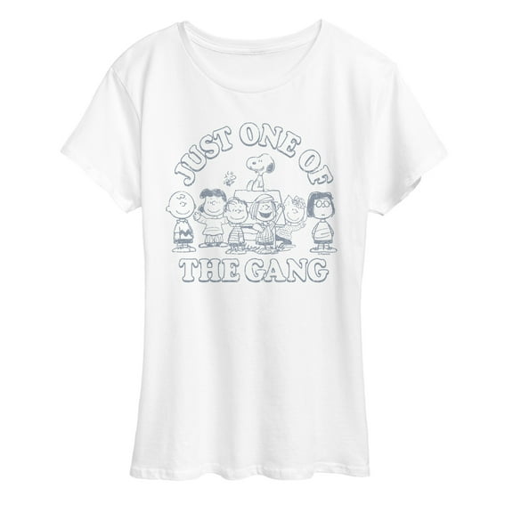 Peanuts - One of the Gang - Women's Short Sleeve Graphic T-Shirt