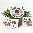 thumbnail image 6 of Home Decor Football Tiered Tray Fall Is Coming Sign Farmhouse Football Tiered Tray Fall Themed Wooden Sign Set Thanksgiving Maple Fall, 6 of 7