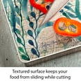 thumbnail image 6 of CounterArt "Bay Turtle" 3mm Heat Tolerant Glass Cutting Board 15" by 12", 6 of 7