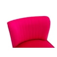thumbnail image 6 of Guyou Modern Accent Chair Set of 2, Armless Slipper Chair Velvet Upholstered Lounge Chair, Wingback Large Single Sofa Side Chair with Gold Legs for Living Room Bedroom, Rose Red, 6 of 9