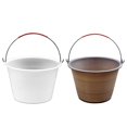 thumbnail image 2 of Portable Bucket 2Pcs Thicken Storage Bucket Wear-Resistant For Construction Work 28.50X28.50X19.00CM Plastic, 2 of 3