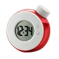 thumbnail image 1 of Reloj , despertador, reloj de escritorio, divertido reloj digital, reloj de noche para oficina, dormitorio, mesita de noche de escritorio Rojo, 1 of 6