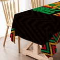 thumbnail image 5 of Black History Month Table Cloth African American Heritage Festival Party Decoration February Black Freedom Pride Kitchen Dining Room Table Cover-60×84inch, 5 of 5