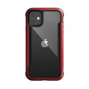 Raptic Shield Case Compatible with iPhone 11 Case, Shock Absorbing Protection, Durable Aluminum Frame, 10ft Drop Tested, Fits iPhone 11, Red