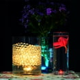 thumbnail image 4 of Flmtop Remote Control Color Change Round Aquarium LED Light Submersible Fish Tank Lamp Multicolor, 4 of 8