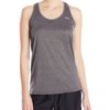 Under Armour NEW Gray Women Medium M Racerback Tank Shirt Athletic Apparel 017