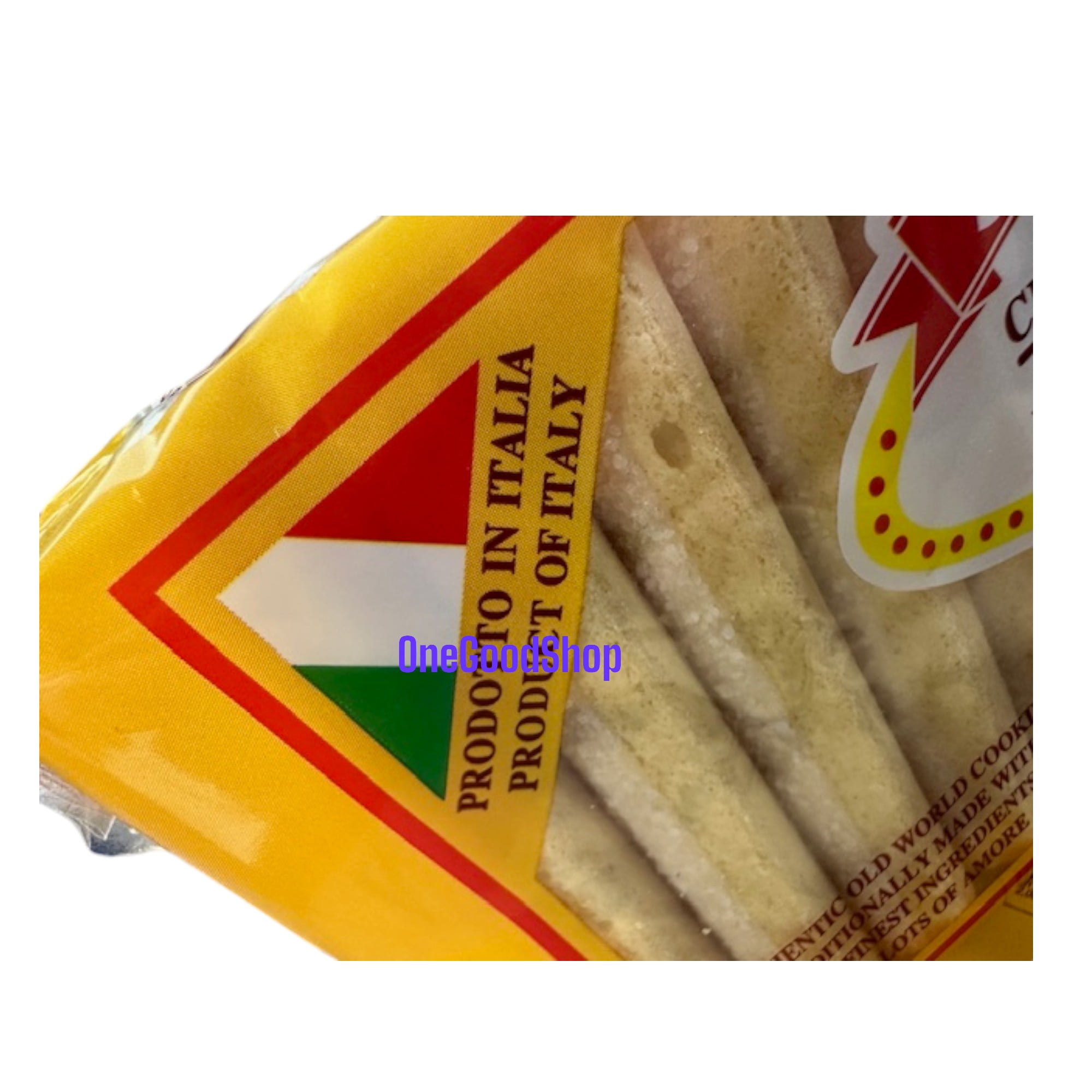 Savoiardi, Lady Fingers Champagne Biscuits (Pack of 12), 7 oz- Bulk Pakaging