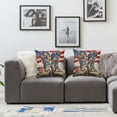 thumbnail image 3 of JRXY 4th of July American Flag Patriotic Decorative Throw Pillow Cover Set of 2, Memorial Day America Eagle Stars Stripes Pillowcase, USA Veterans Day Vintage Cushion Case Home Decor White, 3 of 6