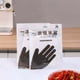 thumbnail image 4 of Guantes desechables de plástico PE para servicio de alimentos | Ambidiestro Punteado Transparente Engrosado | Sin polvo | Para cocinar, catering, limpiar, tinte para el cabello | 200 piezas | Talla, 4 of 7