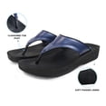 thumbnail image 6 of AEROTHOTIC Flip Flops for Women with Arch Support Plantar Fasciitis Orthopedic Cushioned Footbed Comfortable Non-Slip Sole with Padded Straps Dressy Casual Recovery Women Sandals, 6 of 8